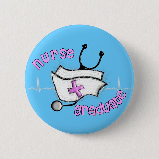 Doktorand- gåvor för sjuksköterska (lock- och knapp (Framsida)