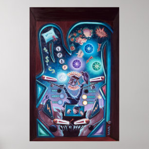 Doktorand- Pinball Poster