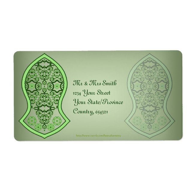 Doktorandboken (Grönt) Fraktsedel (Framsidan)