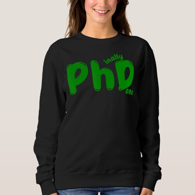 doktorander vid Phd Studenten som har varit fysisk T Shirt (Framsida)