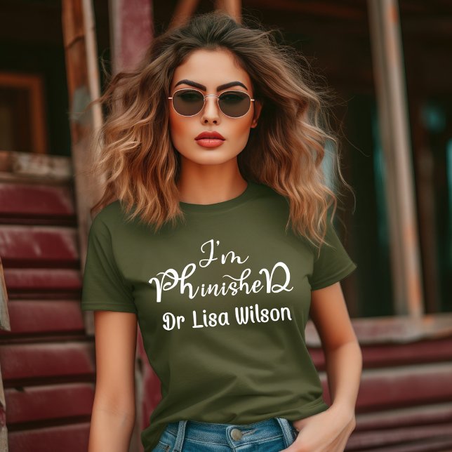 Doktorandpromotion  t shirt (Skapare uppladdad)