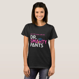 DoktorandTshirt för Dr. Smarty Flåsa PhD T Shirt