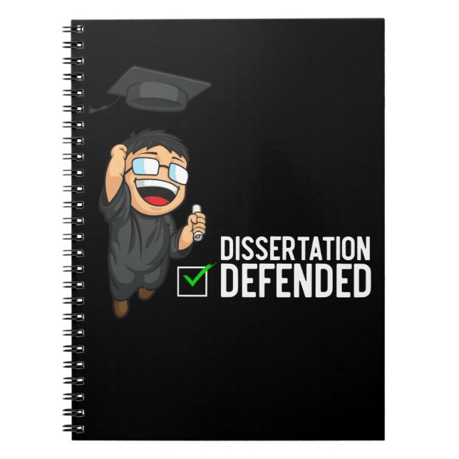 Doktorat Studenten Dissertation Defence PhD Anteckningsbok (Framsidan)
