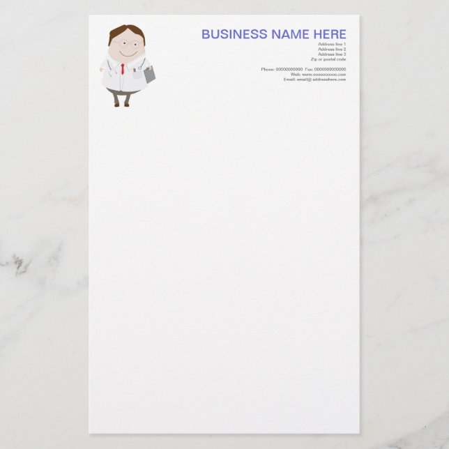 doktorbrevpapper brevpapper (Framsida)