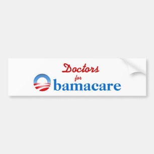 Doktorer för Obamacare Bildekal