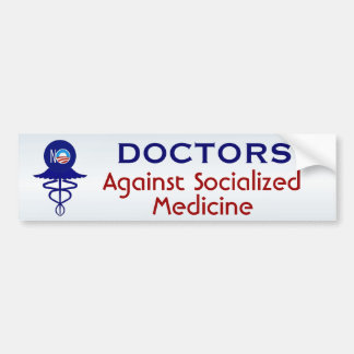 Doktorer mot umgås medicin bildekal