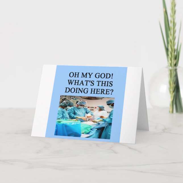 DOKTORläkareskämt Kort (Framsida)