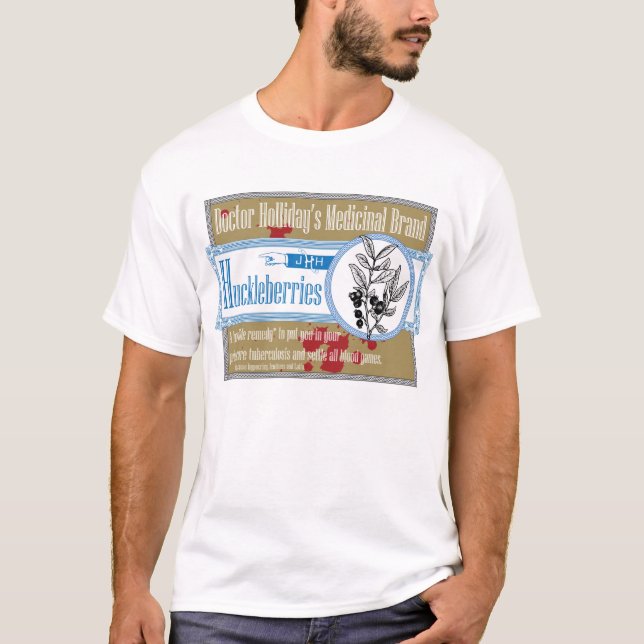 Doktorn Medicinal Hollidays brännmärker T-shirt (Framsida)