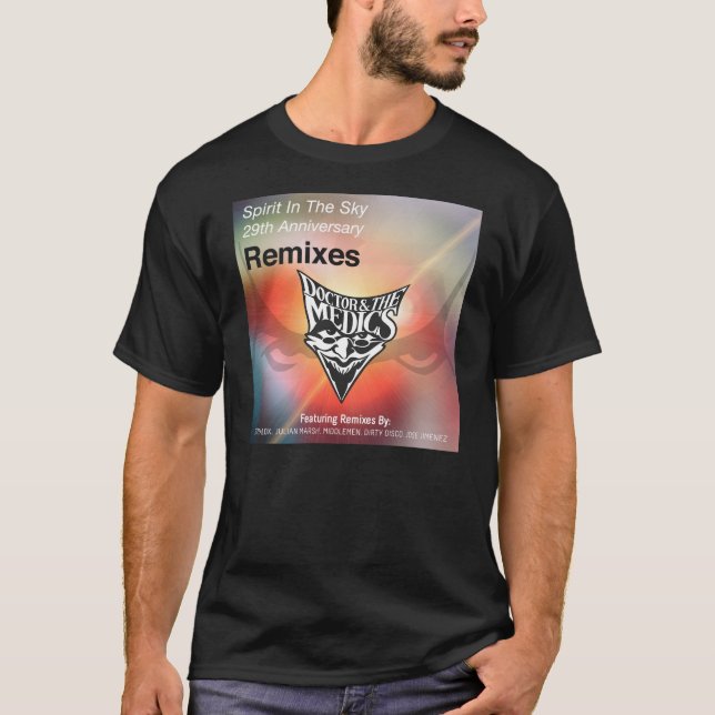 Doktorn och den 29th årsdagen för läkare Remix T-shirt (Framsida)