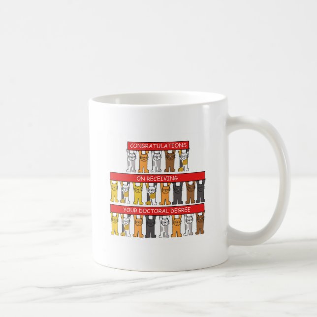 Doktors- gradgrattis kaffemugg (Höger)