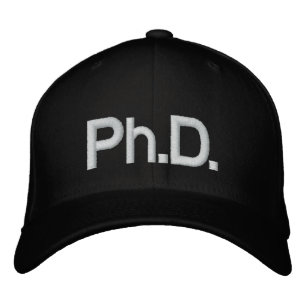 doktorsexamen broderad keps