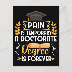 Doktorsexamen Disputation PhD Examen Vykort