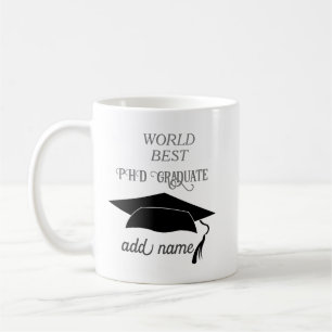 Doktorsexamen Doktorsavhandling Grattis firande Kaffemugg