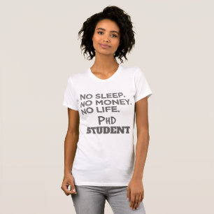 doktorsexamen Ge inget sparande pengar utan livsti T Shirt