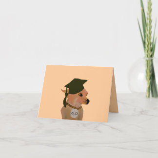 doktorsexamen Grad-kort Kort