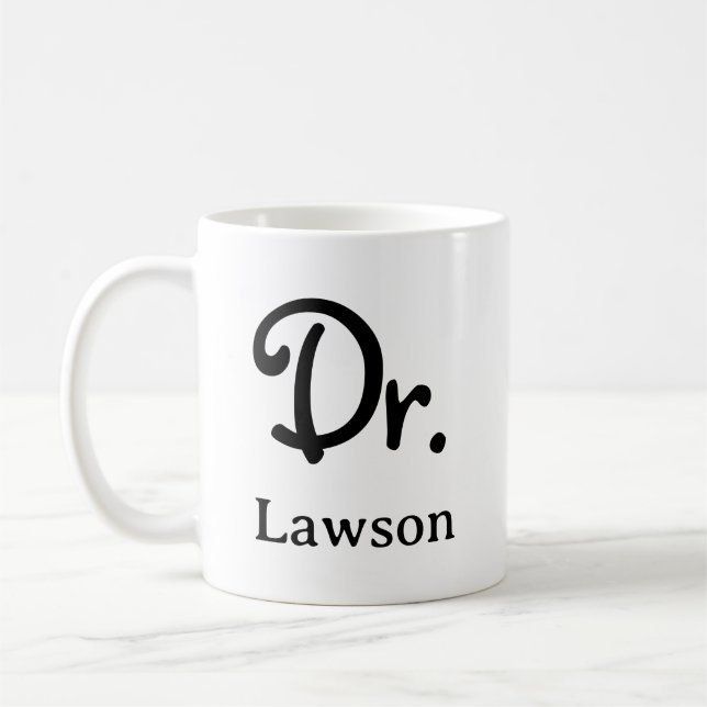 Doktorsexamen  kaffemugg (Vänster)