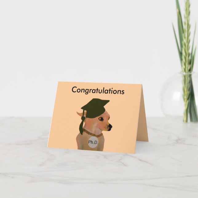 doktorsexamen Studenten-kort Kort (Framsida)