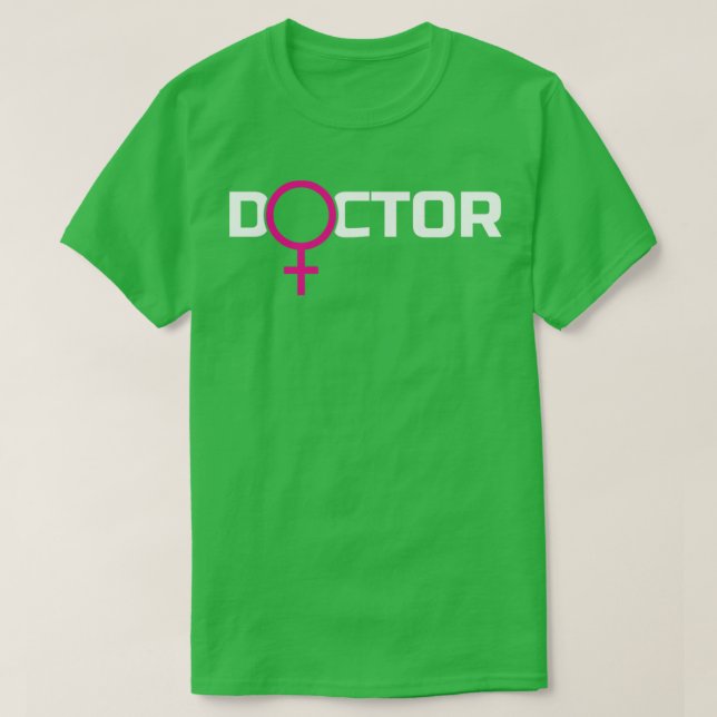 doktorsgrad i student vid doktor t shirt (Design framsida)