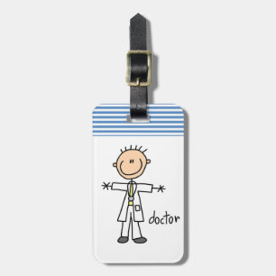 Doktorstick figur bagagebricka