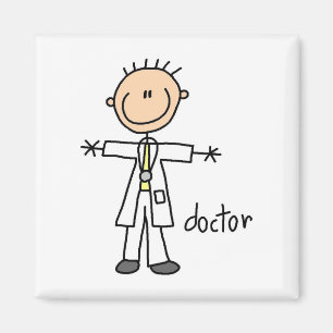 Doktorstick figur magnet