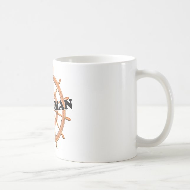 Dokumentförstörarestyrman Kaffemugg (Höger)