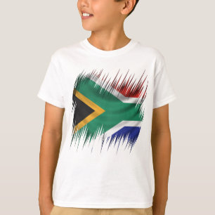 DokumentförstörareSydafrika flagga Tee Shirt