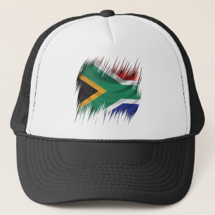 DokumentförstörareSydafrika flagga Truckerkeps