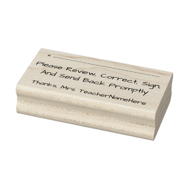 Dokumentgranskning + Namn Rubber Frimärke Stämpel (Stämpel)