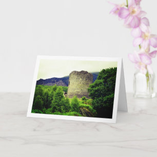 Dolbadarn Castle i North Wales Kort