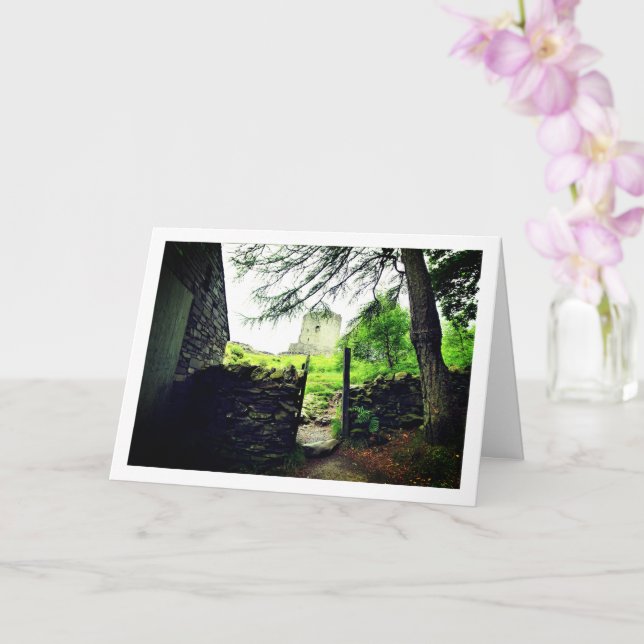 Dolbadarn slott landskap, norra Wales Kort (Orkide)