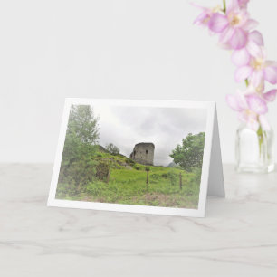 Dolbadarn slott, norra Wales Kort