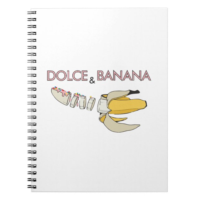Dolce & Banana Anteckningsbok (Framsidan)
