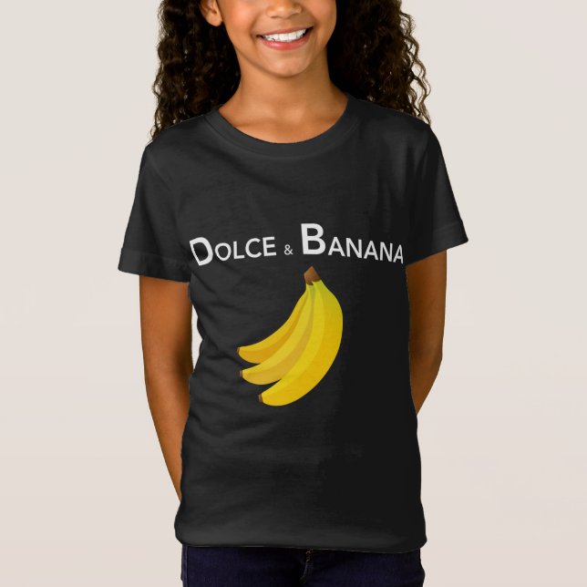 Dolce & Banana Funny Mode Bananas Gift for Vega T Shirt (Framsida)