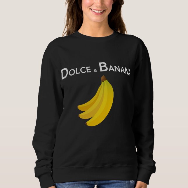 Dolce & Banana Funny Mode Bananas Gift for Vega T Shirt (Framsida)
