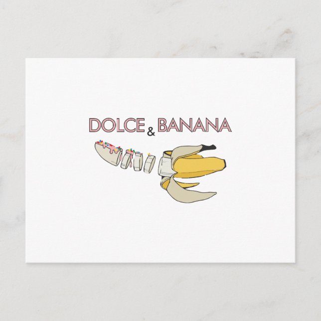 Dolce & Banana Vykort (Framsida)