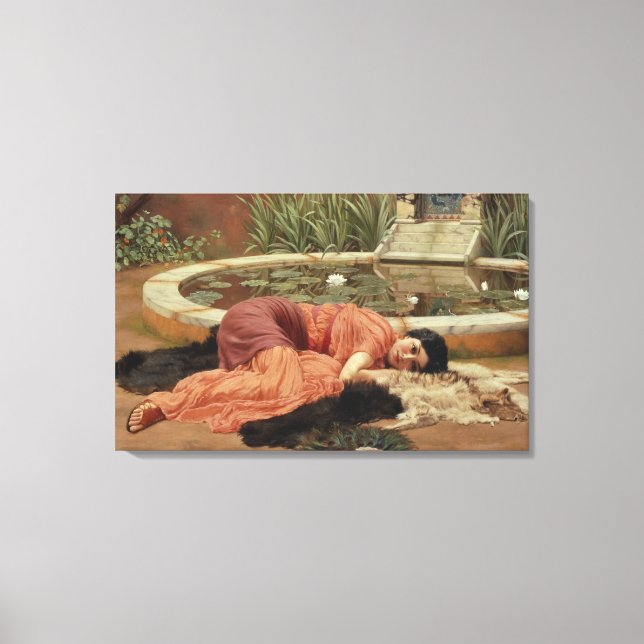 Dolce Far Niente, 1904 Canvastryck (Framsida)