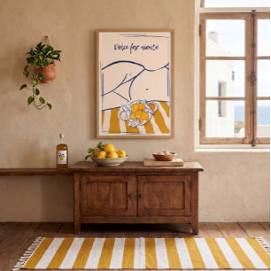 "Dolce Far Niente" Italiensk Sommar Kollektion Poster