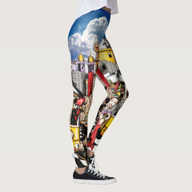 Dolce Gabbana universal GYM-kördesign Leggings (Höger)