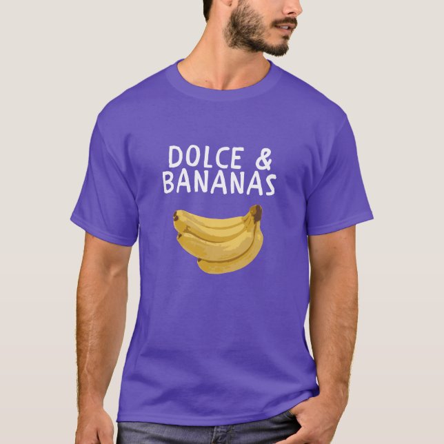 Dolce och Banana T Shirt (Framsida)