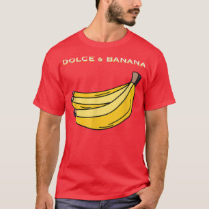 Dolce och Banana Vegetarian Banana Fruit Vegan 42 T Shirt