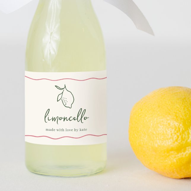 Dolce Vita Handskrivna Limoncello-etiketter (Skapare uppladdad)