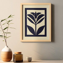 Dold botanisk skugga poster