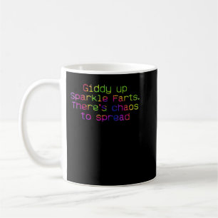 Dold-Gnistra-uppsättningar. Det finns chaos att sp Kaffemugg