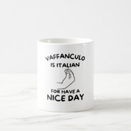 Dold Italienska Vibes: Vaffanculo Coffee Mugg