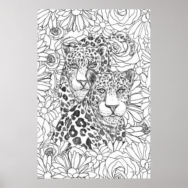 Dold Jaguar Poster (Framsidan)