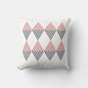 Dold och svart trianglar, dekorfärg kudde