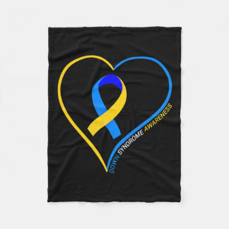 Dold Syndrome Awareness - World Down Syndrome Day Fleecefilt