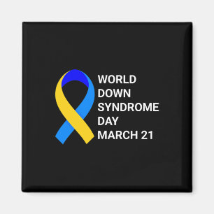 Dold Syndrome Awareness - World Down Syndrome Day Magnet