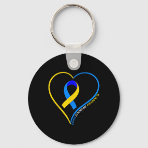 Dold Syndrome Awareness - World Down Syndrome Day Nyckelring