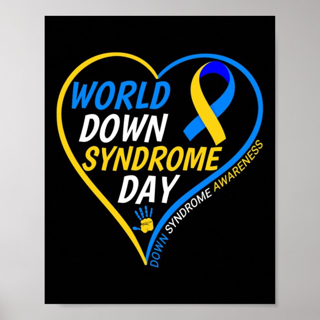 Dold Syndrome Awareness - World Down Syndrome Day Poster (Framsidan)